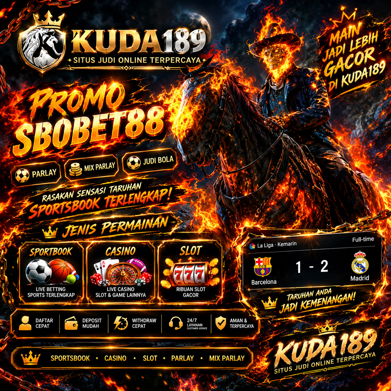 KUDA189 Banner